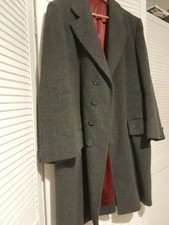 Crombie mens wool coat size