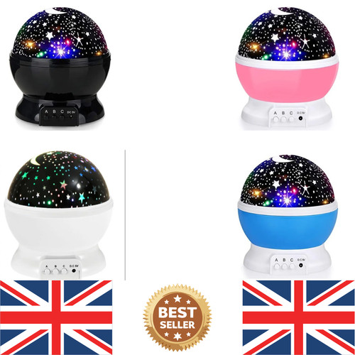 Rotating led galaxy starry - rotating,