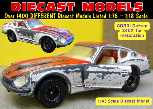 Vintage corgi datsun 240z - vintage,