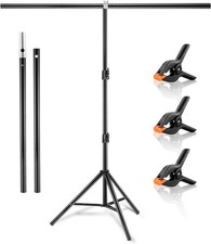 T-Bar Mobile DJ Party Lighting Stand Lightweight Tripod  Support Bar