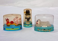 Magic Roundabout Corgi 1972 Figures Toys Dougal Mr. Rusty Brian In Domes + Stand