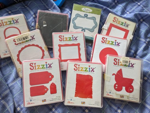 Sizzix dies large - dies, reduced