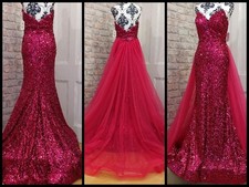 Beautiful Morilee Fuchsia Prom