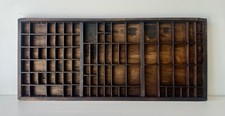Vintage Letterpress Wooden