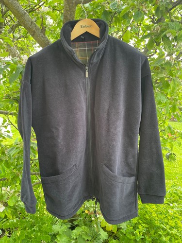 Barbour black classic fleece - black,