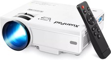 XuanPad Mini Projector FHD 1080P Portable Multimedia Video Projector 55000 Hours