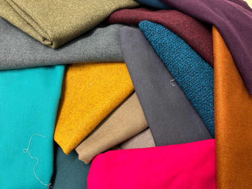 Wool fabric remnants 500 - wool,