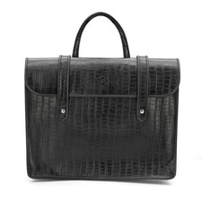 Croco Embossed Leather Music