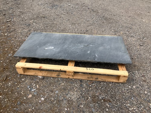 Natural raw edge slate hearth - raw,