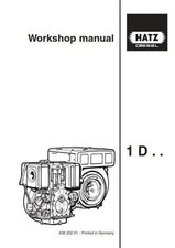 Workshop manual for Hatz