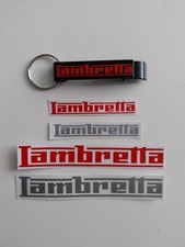 Lambretta Keyring and Decals pack K7 SALE 