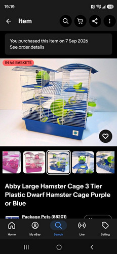Abby hamster cage - abby,