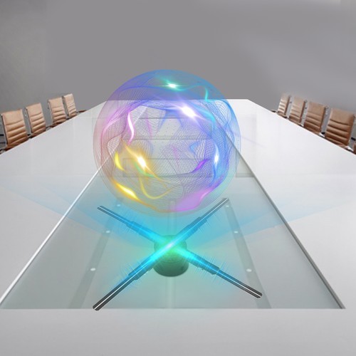 52cm hologram fan projector - 3d,