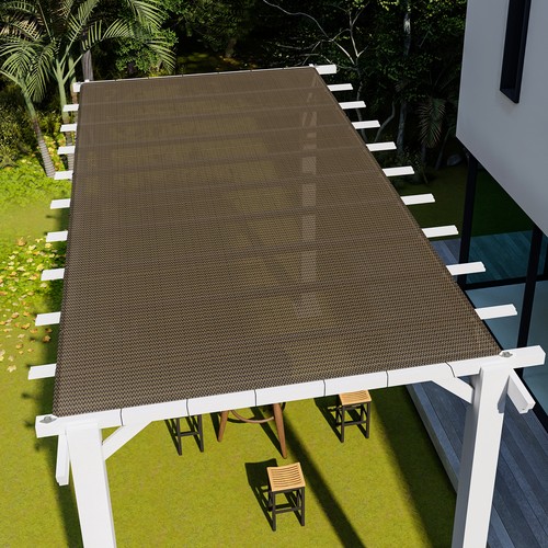 7ft straight edge sun shade - edge,