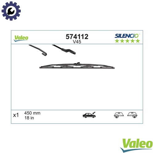 Wiper blade 574112 - for, alfa