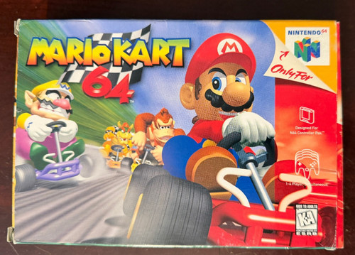 Mario kart nintendo n64 - mario, 64