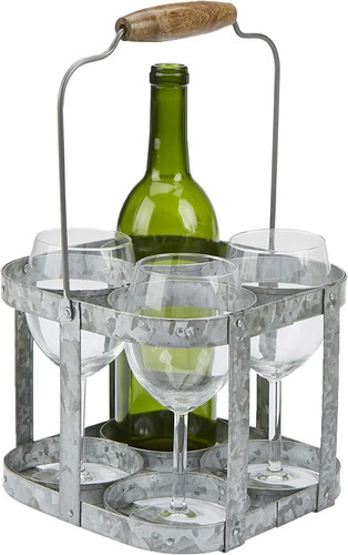 Wine bottle holder - 4,