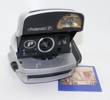 Polaroid P600 Silver Instant Camera with mirror box and manual: Tested with film