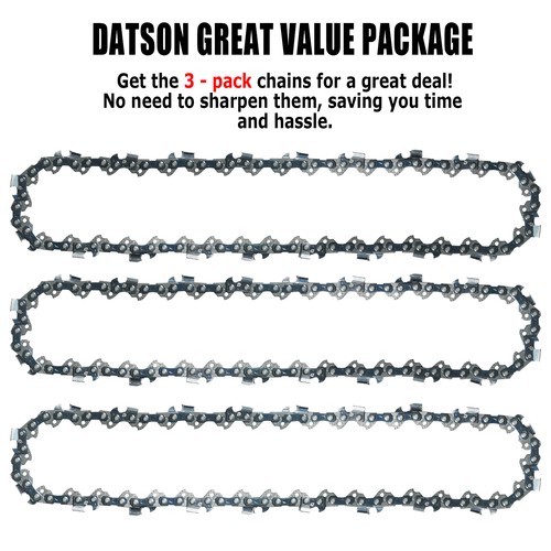 Pack chainsaw chain blade - chainsaw,
