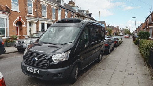 Funeral van hearse - funeral, van,