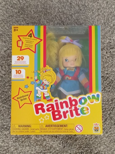 Rainbow brite doll with - rainbow,