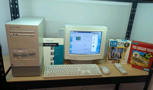 Vintage packard bell - pc, legend
