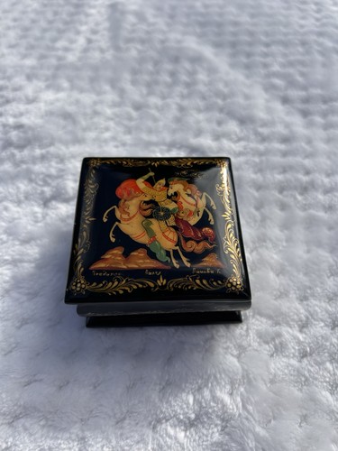 Hand painted russian palekh - russian,