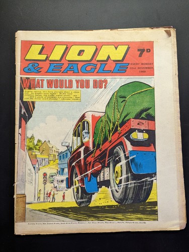 Lion and eagle comic 22nd - and,