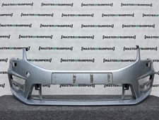 SKODA OCTAVIA VRS MK3 LIFT 2016-2019 FRONT BUMPER NO PDC +JETS GENUINE [S646]