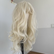 Natural Long Wavy Platinum