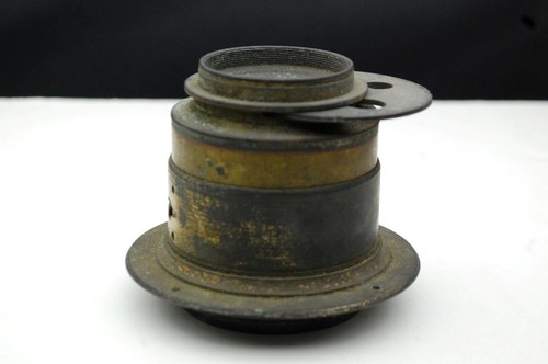 Brass lens with waterhouse