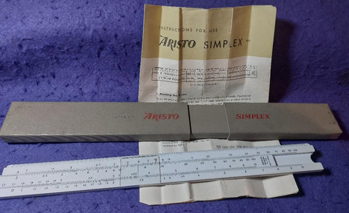 Vintage aristo simplex - aristo, 12