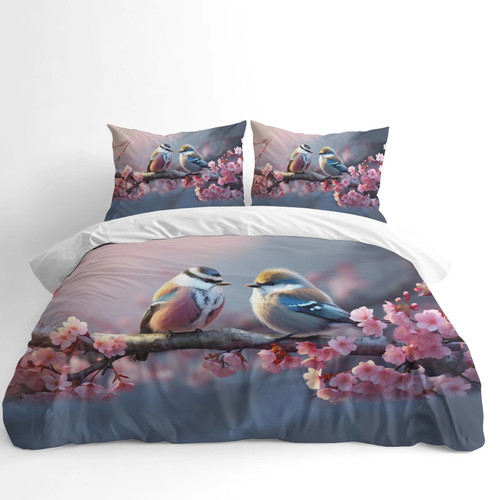 Birds duvet cover - cover, set