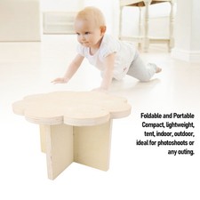 Ins Wooden Baby Outdoor Picnic Camping Tent Table And Chairs