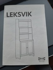 2 IKEA Leksvik Shelving Units