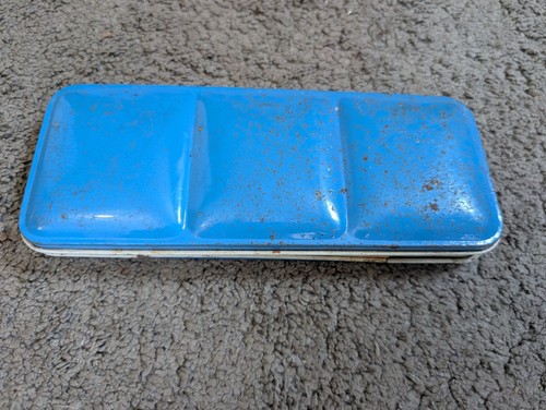 Vintage page london tin - of,