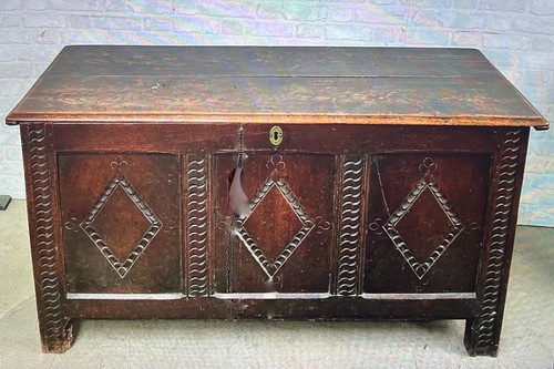 Original antique oak hand - original,