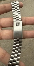 Vintage Omega No.11 Stainless Steel Bracelet Ref 1118 - End Links# 123 - 18mm