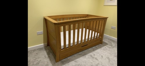 Mamas papas ocean cot - ocean, bed