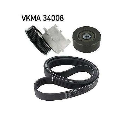 Ribbed belt set skf - v-ribbed,