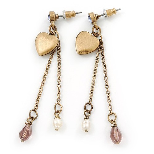 Vintage inspired heart - inspired,