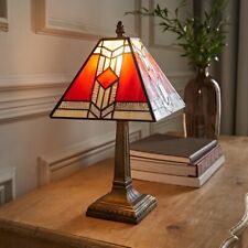 Tiffany Table Lamp Stained