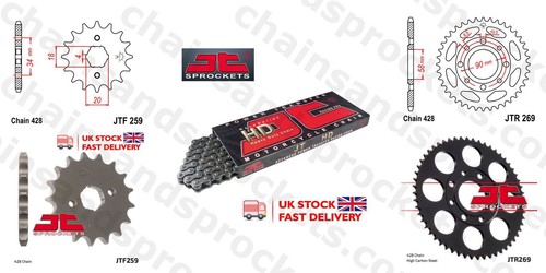 Chain sprocket kit 14t 43t - chain,