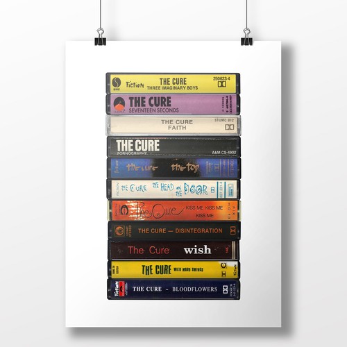 The cure poster - cure, poster: