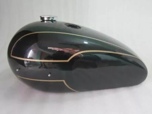 Triumph t140 black painted - triumph,