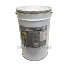 SEALACRYL ACRYLIC WATERPROOFING ROOF COATING MEMBRANE 20KG GREY REPAIR