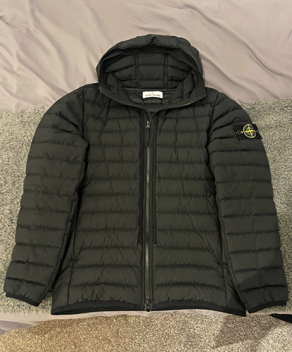Stone island black - island, hooded