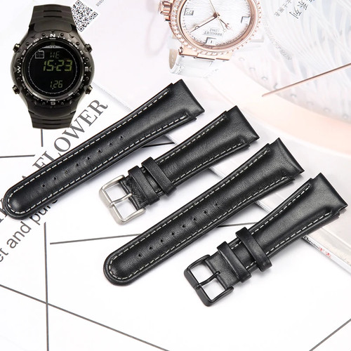 Leather watch strap for - for, suunto