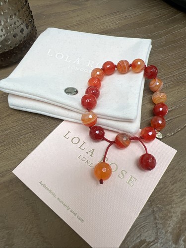 Genuine lola rose - rose, carnelian