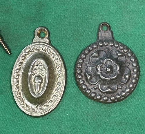 Two antique bed bolt - two,